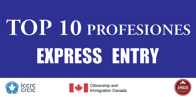 TOP 10 PROFESIONES EXPRESS ENTRY