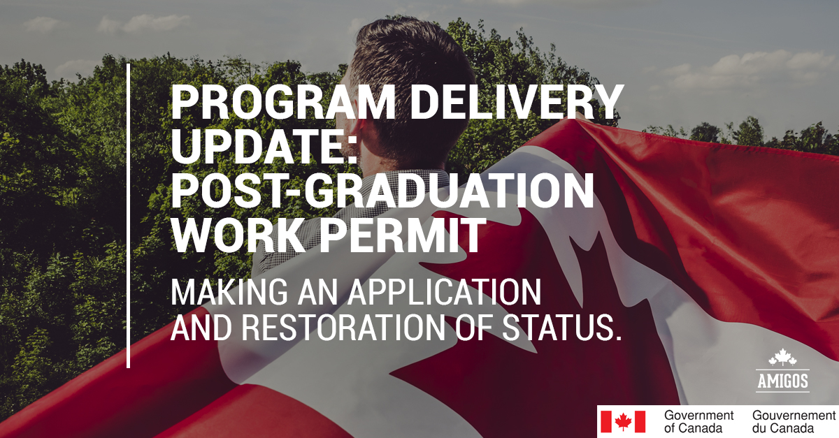 Updated Program Post graduation Work Permit PGWP 