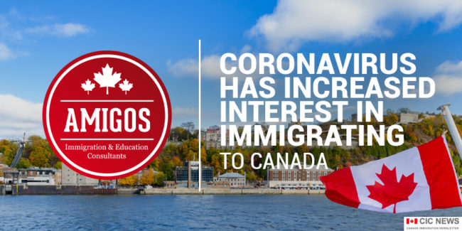 coronavirus has increased interest in immigrating blog