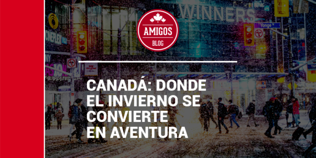 Canada donde el invierno se convierte en aventura, blog banner